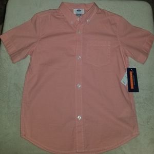Old Navy Short Sleeve Button Down NWT